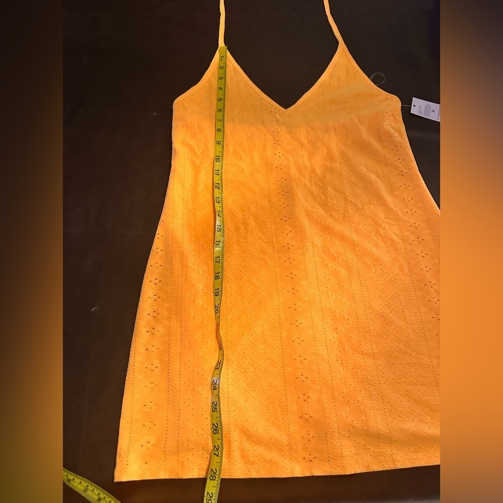 Orange halter dress - Picture 4 of 8